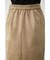 FAUX SUEDE SLIT SKIRT