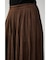 FAUX SUEDE PLEATED SKIRT