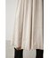 FAUX SUEDE PLEATED SKIRT