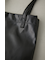 FAUX LEATHER TOTE BAG