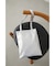 FAUX LEATHER TOTE BAG