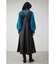 FAUX LEATHER LONG ONEPIECE