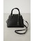 DOUBLE ZIPPER HAND BAG