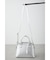 DOUBLE ZIPPER HAND BAG