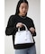 DOUBLE ZIPPER HAND BAG