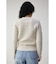 LACE JACQUARD H／N KNIT TOPS