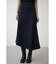 DOUBLE FACE ASYMMETRY SKIRT