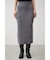 RIB KNIT TIGHT SKIRT