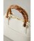 BAMBOO HANDLE HAND BAG