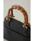 BAMBOO HANDLE HAND BAG