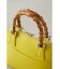 BAMBOO HANDLE HAND BAG