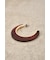 WOOD BIG HOOP EARRINGS