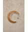 WOOD BIG HOOP EARRINGS