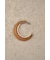WOOD BIG HOOP EARRINGS