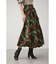 NATURE PATTERN BALLOON SKIRT