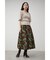 NATURE PATTERN BALLOON SKIRT