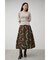 NATURE PATTERN BALLOON SKIRT