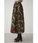 NATURE PATTERN BALLOON SKIRT