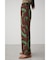 NATURE PATTERN WIDE PANTS