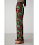 NATURE PATTERN WIDE PANTS