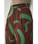 NATURE PATTERN WIDE PANTS