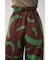NATURE PATTERN WIDE PANTS