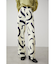 NATURE PATTERN WIDE PANTS