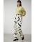 NATURE PATTERN WIDE PANTS