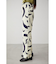 NATURE PATTERN WIDE PANTS