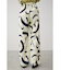 NATURE PATTERN WIDE PANTS