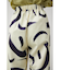 NATURE PATTERN WIDE PANTS