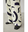 NATURE PATTERN WIDE PANTS