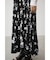 FLOWER PLEATS LONG SKIRT