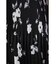 FLOWER PLEATS LONG SKIRT