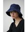 CUT OFF DENIM BUCKET HAT
