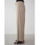 PLEATS RELAX WIDE PANTS