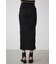 HIGH WAIST SLIT DENIM SKⅢ