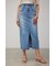 HIGH WAIST SLIT DENIM SKⅢ