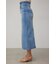 HIGH WAIST SLIT DENIM SKⅢ