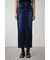 HIGH WAIST SLIT DENIM SKⅢ