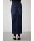 HIGH WAIST SLIT DENIM SKⅢ
