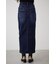 HIGH WAIST SLIT DENIM SKⅢ