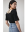 STRING DESIGN KNIT TOPS