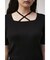STRING DESIGN KNIT TOPS