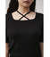 STRING DESIGN KNIT TOPS