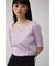 STRING DESIGN KNIT TOPS