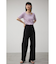 STRING DESIGN KNIT TOPS