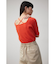 STRING DESIGN KNIT TOPS