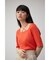 STRING DESIGN KNIT TOPS