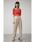 STRING DESIGN KNIT TOPS